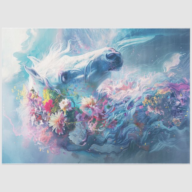 Papel De Seda Río de las flores (Anverso)