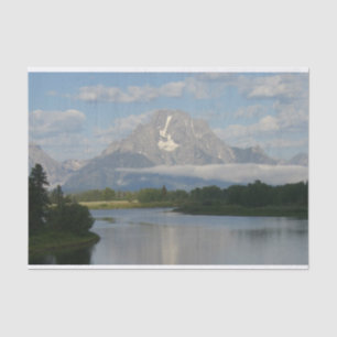 Papel De Seda Río Jackson Hole en el Parque Nacional Grand Teton
