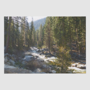 Papel De Seda Río Kaweah en el Parque Nacional Sequoia