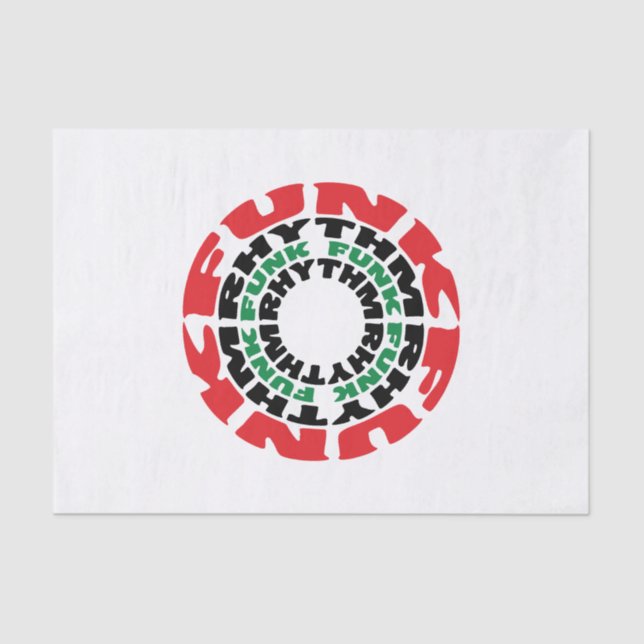 Papel De Seda Ritmo Funk Funk Rhythm (Anverso)