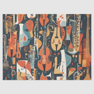 Papel De Seda Ritmos de Jazz Caprichosos