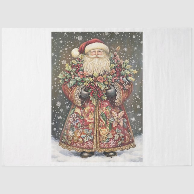 Papel De Seda Robe Santa (Anverso)