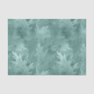 Papel De Seda Robin Egg Green Leaf