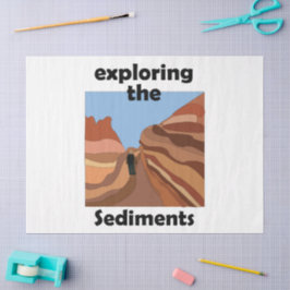 Papel De Seda Roca Sedimentaria Explorando Los Sedimentos Sender