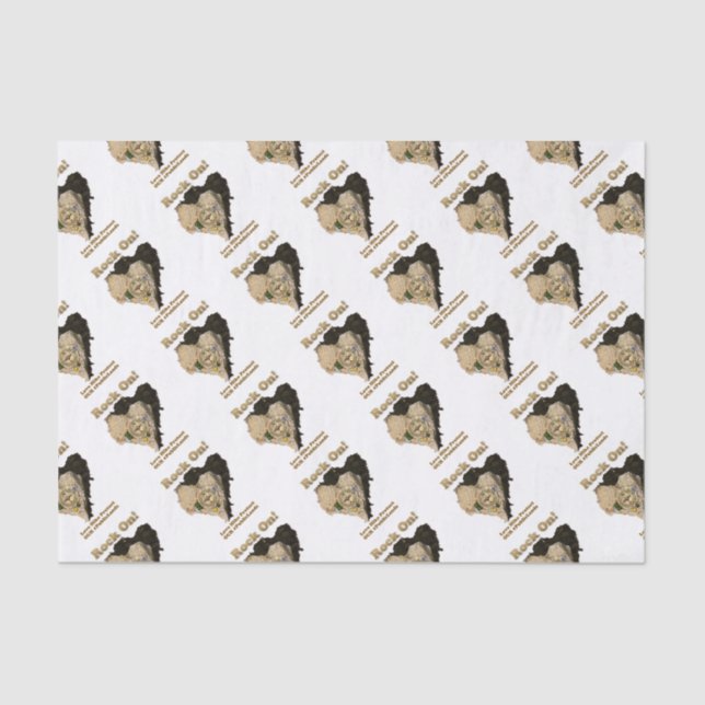 Papel De Seda ¡ROCK! Alza de amor Proteja nuestras tierras públi (Anverso)