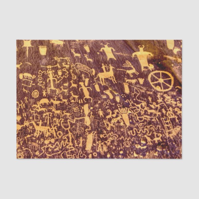 Papel De Seda Rock American Indian Utah (Anverso)