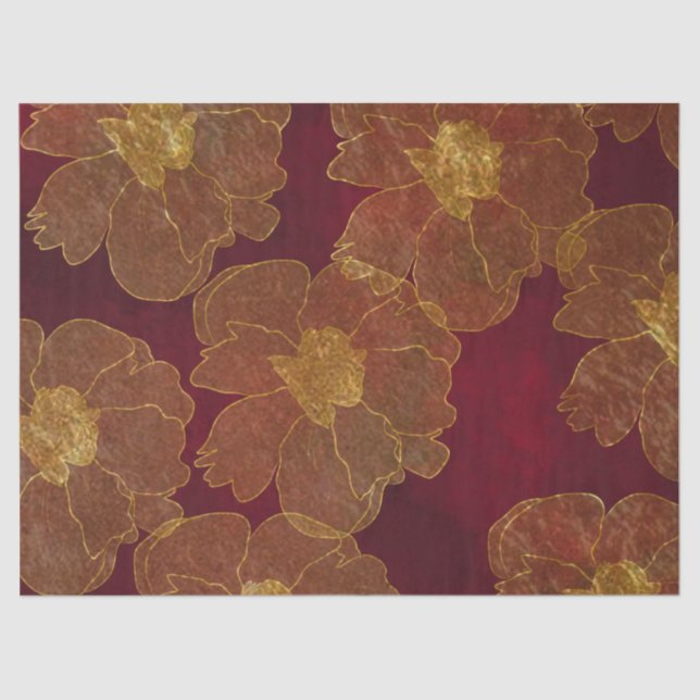 Papel De Seda Rojo (Anverso)