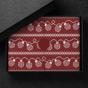 Papel De Seda Rojo de luces RPG Fantasía Tabletop Retro Gamer