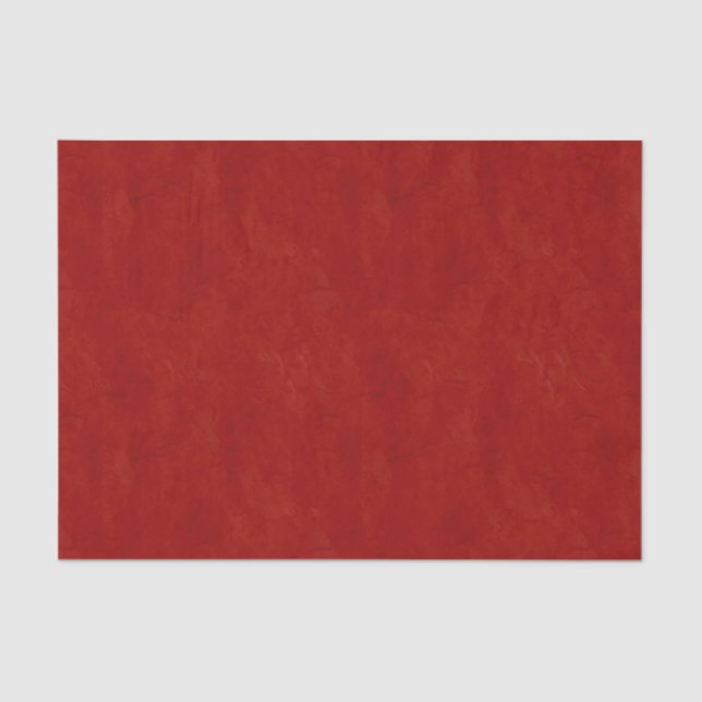 Papel De Seda Rojo rico texturizado (Anverso)