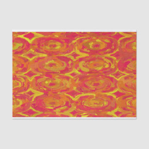 Papel De Seda Rojo y amarillo