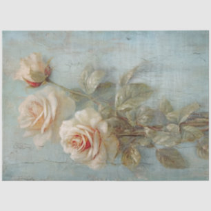 Papel De Seda Romance azul antiguo Serie 2