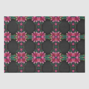 Papel De Seda Romance floreciente: un tema de Boda floral comple