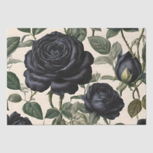 Papel De Seda **"Romance oscuro: Rosas provinciales de la época 