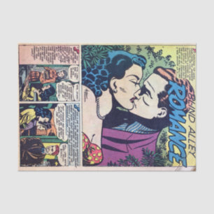 Papel De Seda Romance vintage