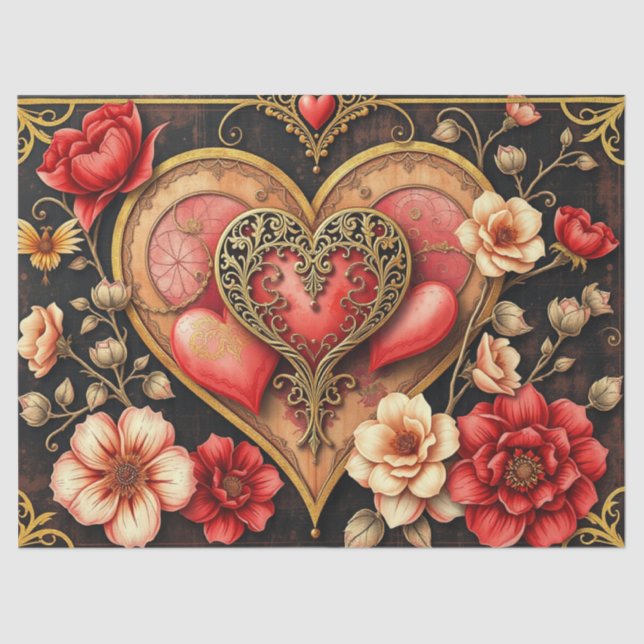 Papel De Seda Romantic Gothic Tissue Paper (Anverso)