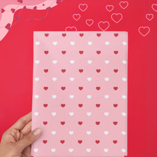 Papel De Seda Romántico De Corazón