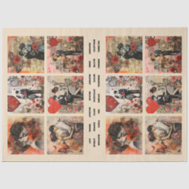 Papel De Seda Románticos medios mixtos Pareja Valentine 3