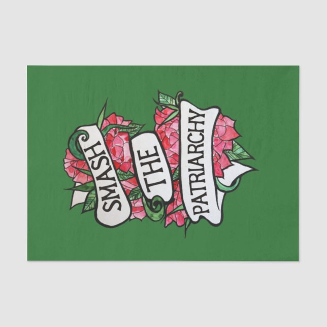 Papel De Seda Romper el patriarcado (Anverso)