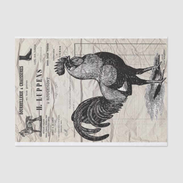 Papel De Seda Rooster (Anverso)