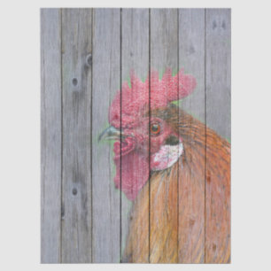 Papel De Seda Rooster