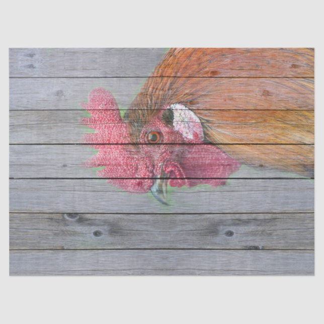 Papel De Seda Rooster (Anverso)