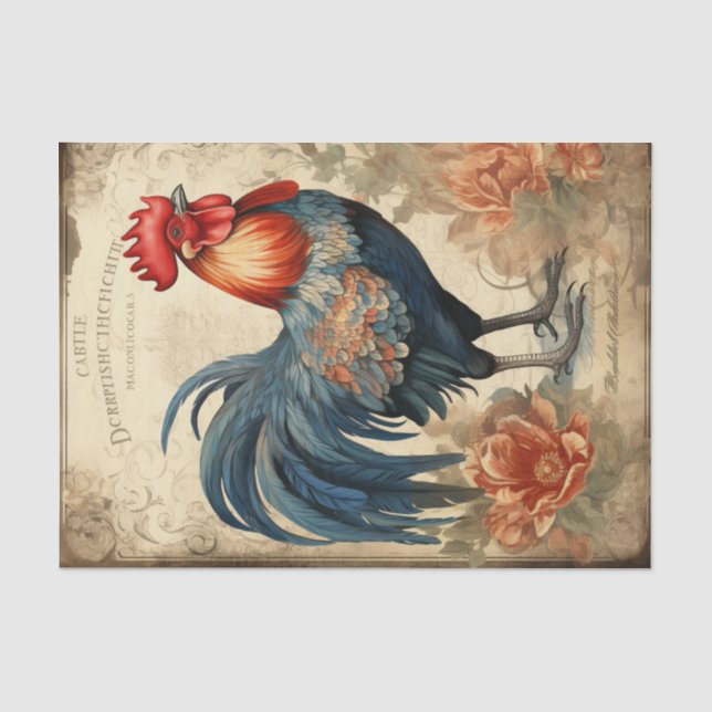 Papel De Seda Rooster10 (Anverso)