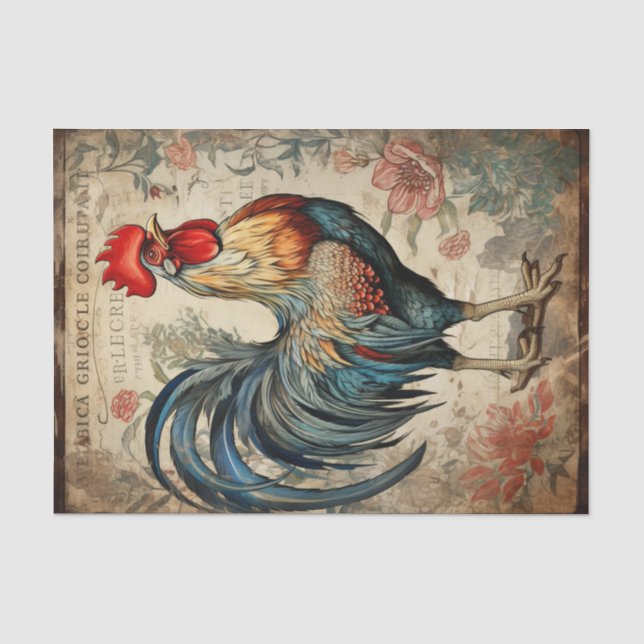 Papel De Seda Rooster3 (Anverso)