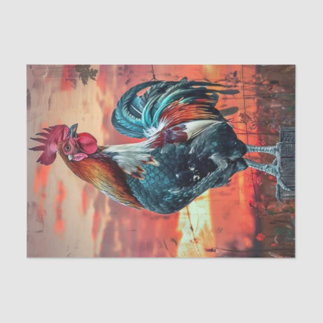 Papel De Seda Rooster Lyfe18 (Anverso)