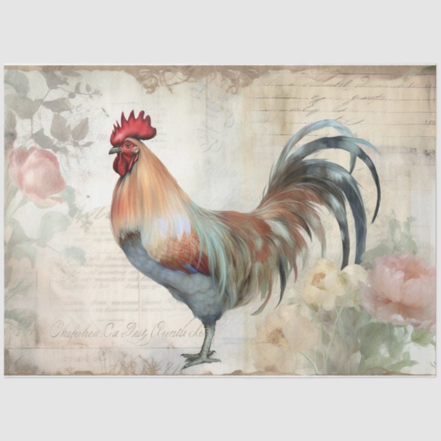 Papel De Seda Rooster one (Anverso)