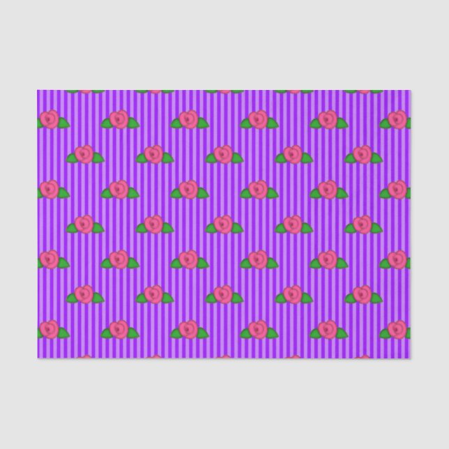Papel De Seda Ropa de princesa Rosebud 1-PURPLE-TISSUE (Anverso)