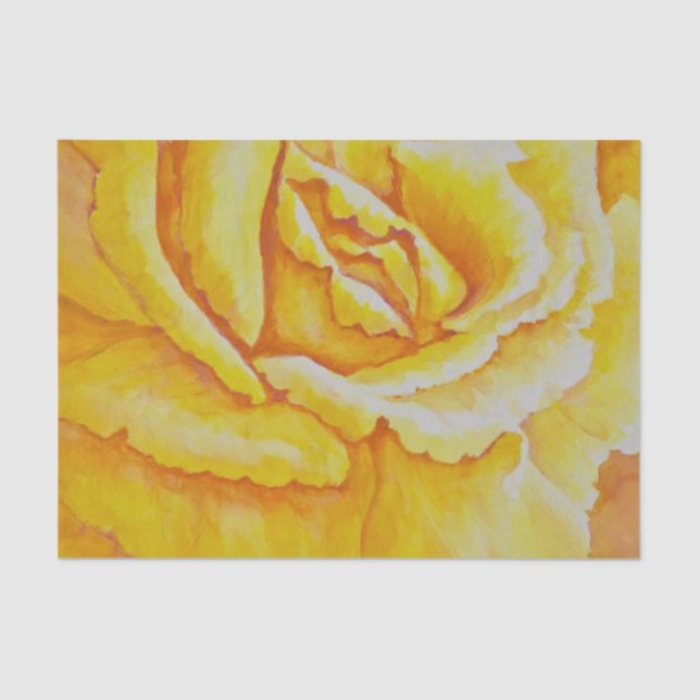 Papel De Seda Rosa amarillo (Anverso)