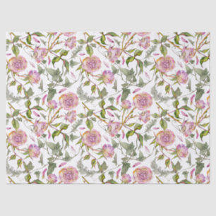 Papel De Seda Rosa Boho Decoupage de Rosa