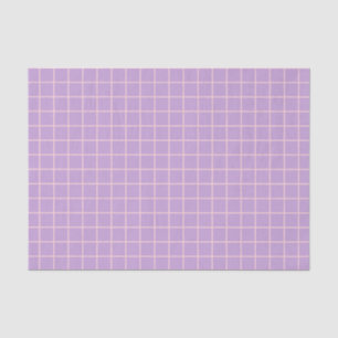 Papel De Seda Rosa de la rejilla y lavanda