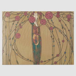 Papel De Seda Rosa de Margaret MacDonald MacKintosh