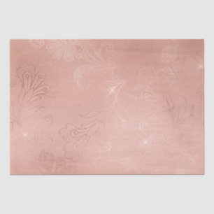 Papel De Seda Rosa de moda Boda de encaje de oro