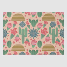 Papel De Seda Rosa de Rubor del desierto