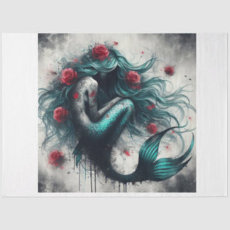 Papel De Seda Rosa de Sirena