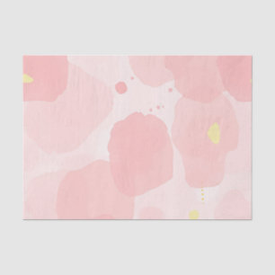 Papel De Seda Rosa Desvaído Abstracto Lavado de Acuarela Moderna