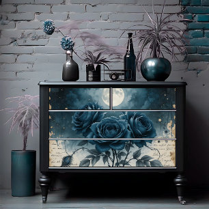 Papel De Seda Rosa gótico celestial de decoración elegante noctu