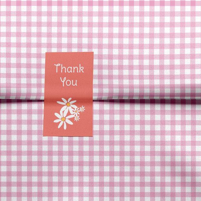 Papel De Seda Rosa: Haz mi Daisy Gingham (Subido por el creador)