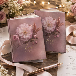 Papel De Seda Rosa Malva Temperamental Doble Flor de Sakura