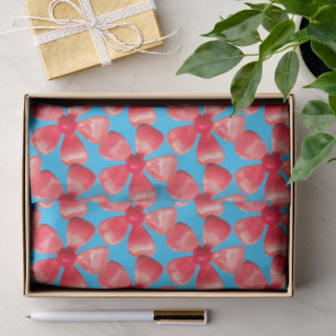 Papel De Seda Rosa MOD Flor Floral Primavera Verano Cumpleaños M