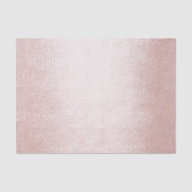 Papel De Seda Rosa Oro Metálico Luminoso Piel Luminosa Rosa Seda (Anverso)