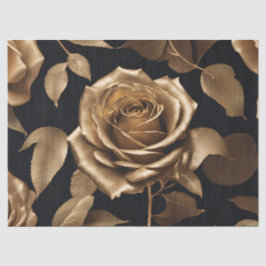 Papel De Seda Rosa Oro Rosa