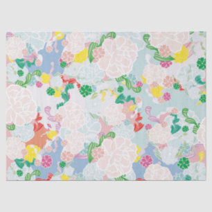 Papel De Seda Rosa peonía
