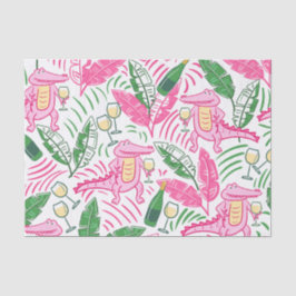 Papel De Seda Rosa Prep Alligator Vino/ Amante del Vino