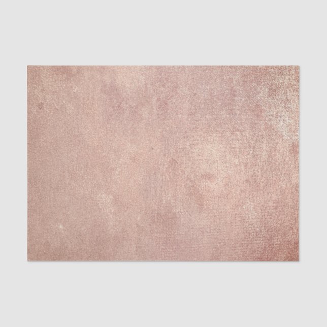 Papel De Seda Rosa Rosa Oro Metálico Rubor Polvo Cobre de cobre (Anverso)