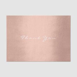 Papel De Seda Rosa Rosa Rosa Oro Rubor Metalizado Seda Gracias N