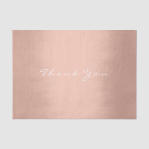 Papel De Seda Rosa Rosa Rosa Oro Rubor Metalizado Seda Gracias N