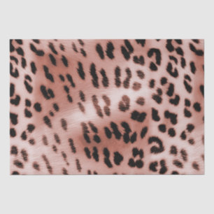 Papel De Seda Rosa Rubor Pink Leopard